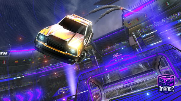 A Rocket League car design from Cuhseeus