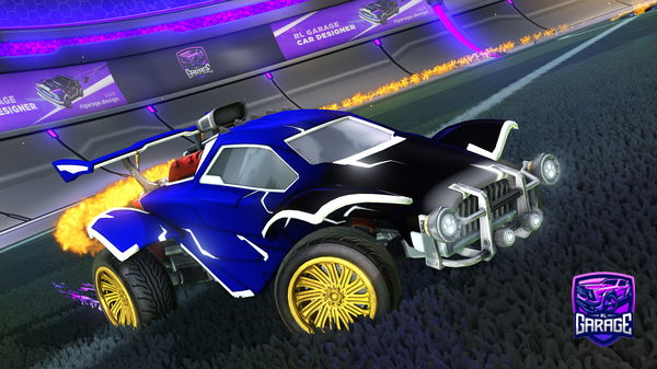 A Rocket League car design from DarkFromNL_