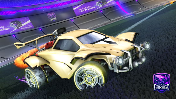 A Rocket League car design from TeeWhy