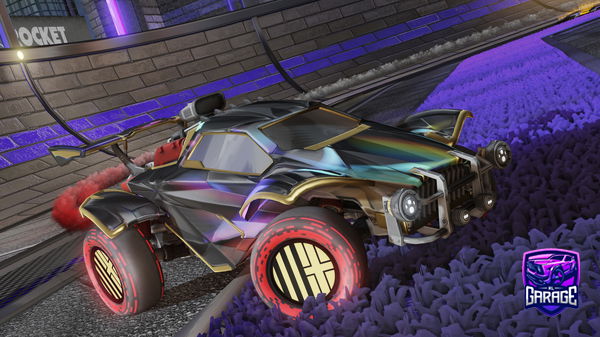 A Rocket League car design from BO_SHMAIS8