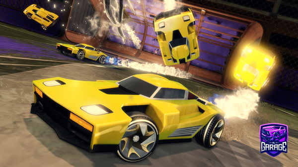 A Rocket League car design from Fornal