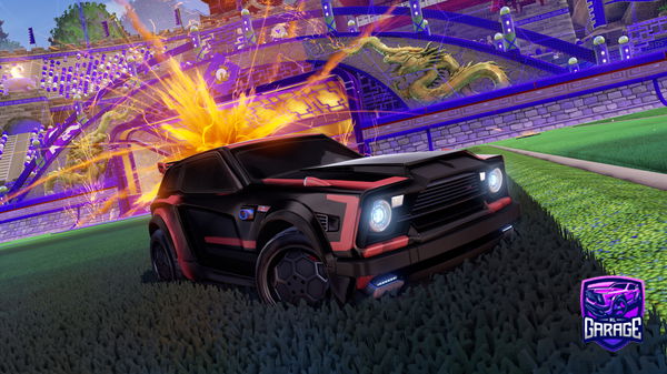 A Rocket League car design from Rian7k9a