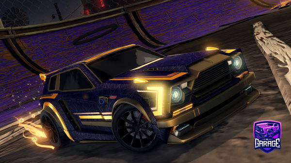 A Rocket League car design from Fster21