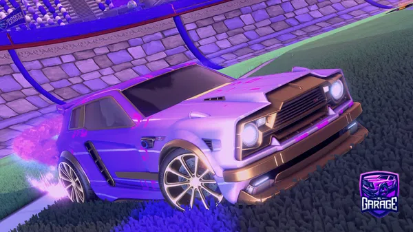 A Rocket League car design from the_Lionfx
