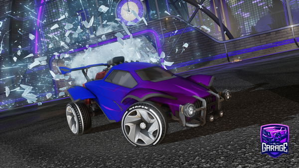 A Rocket League car design from udog