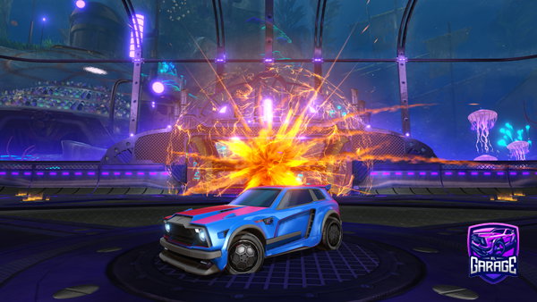 A Rocket League car design from Lost_B09