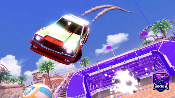 A Rocket League car design from HERKK