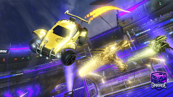 A Rocket League car design from Gaaavert