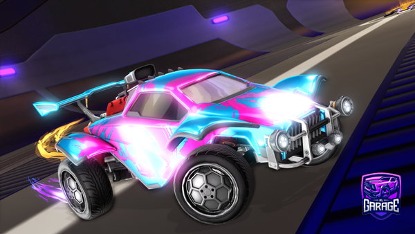 A Rocket League car design from Acrylicc__