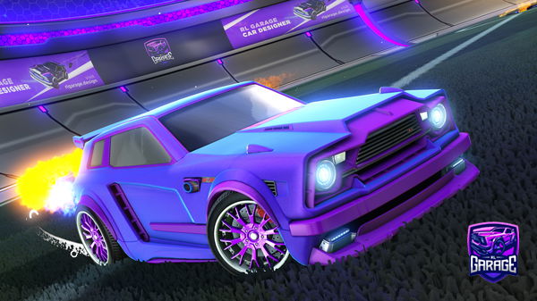 A Rocket League car design from themaxitaxi789