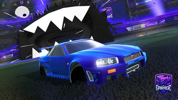 A Rocket League car design from DAMIT_25