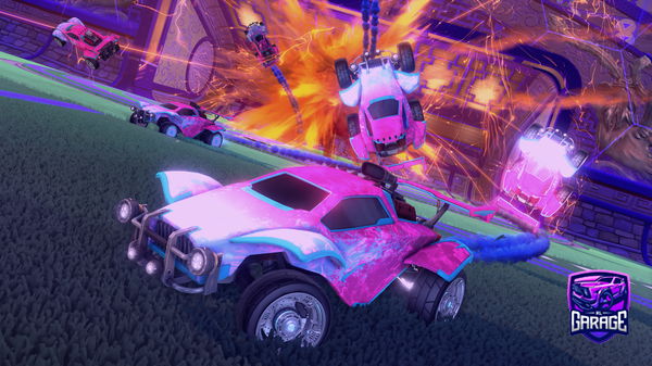 A Rocket League car design from gurkasos
