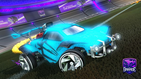 A Rocket League car design from SavDude211