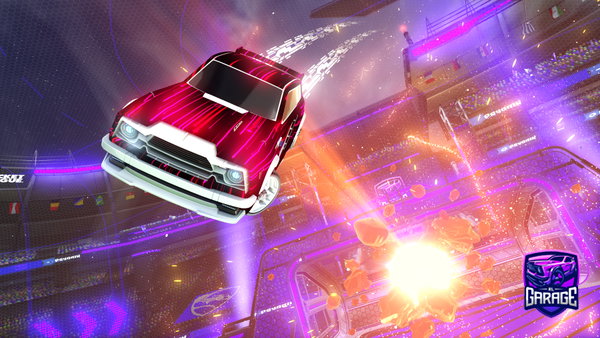 A Rocket League car design from DJJosh