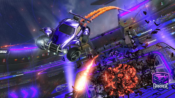 A Rocket League car design from Gam3zz