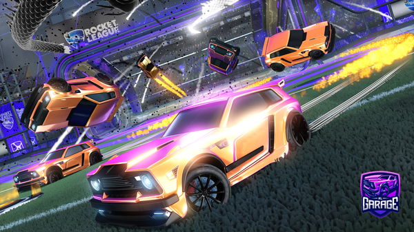 A Rocket League car design from Mladele