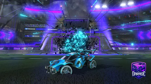 A Rocket League car design from Myriad_Chit0