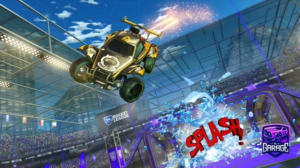 A Rocket League car design from VibrantGhost