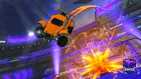 A Rocket League car design from Lightning_And_Death