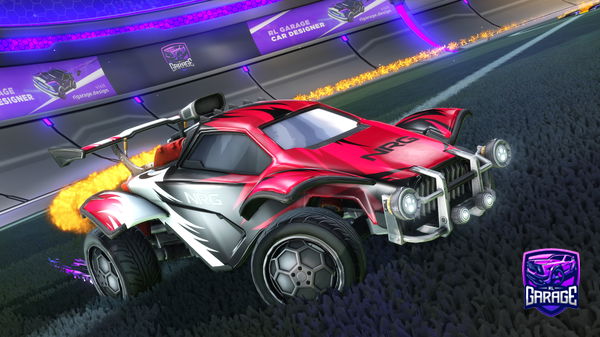 A Rocket League car design from Nickxy_17