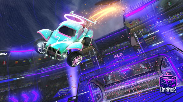 A Rocket League car design from Rafitas