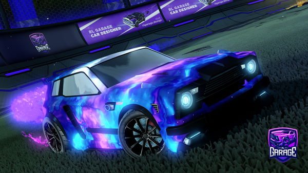 A Rocket League car design from Nustybro