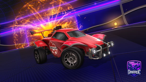 A Rocket League car design from PRPLWINGS