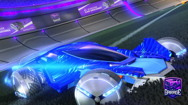 A Rocket League car design from freddospegetto