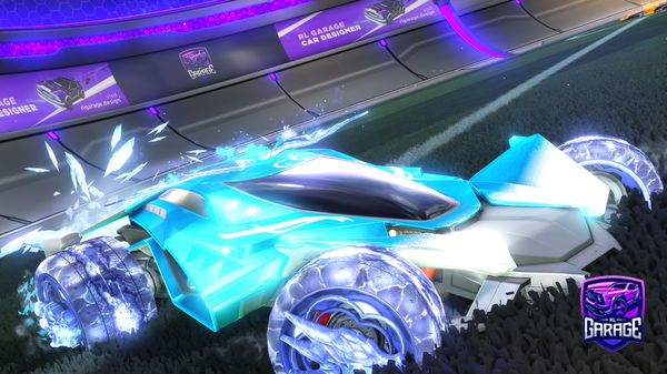 A Rocket League car design from dieguilin