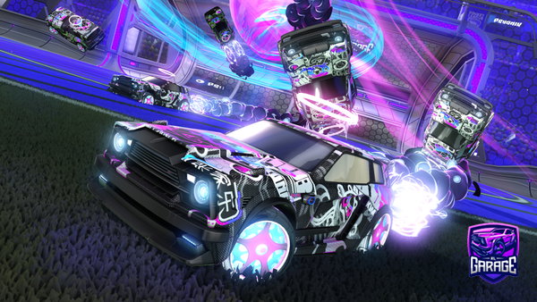 A Rocket League car design from Idkto