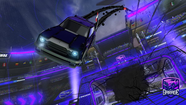 A Rocket League car design from derEineAusSyrien