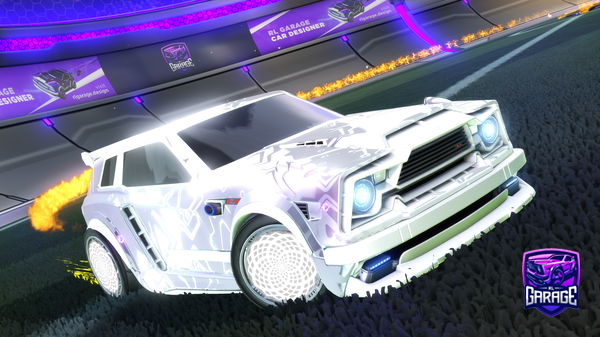 A Rocket League car design from BW1