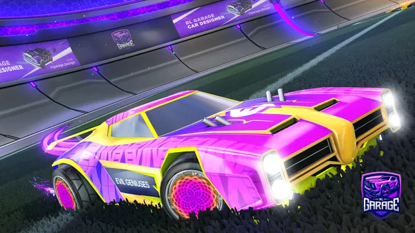 A Rocket League car design from GmFunk