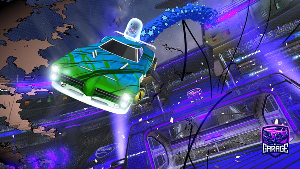 A Rocket League car design from flayro
