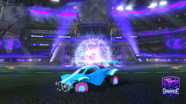 A Rocket League car design from Rellboy11