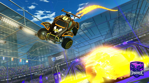 A Rocket League car design from jatin_sivva