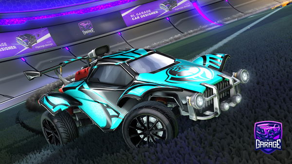 A Rocket League car design from HRY_1015