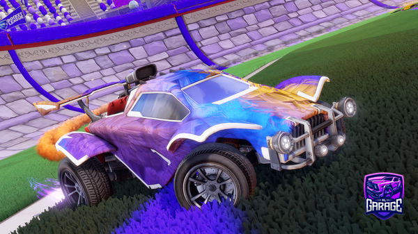 A Rocket League car design from PSYKHO808