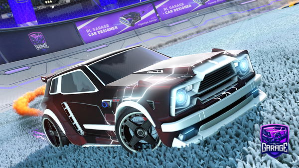 A Rocket League car design from Crvzz