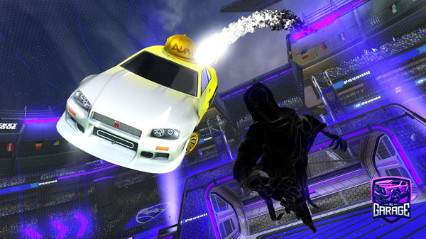 A Rocket League car design from Huntflav