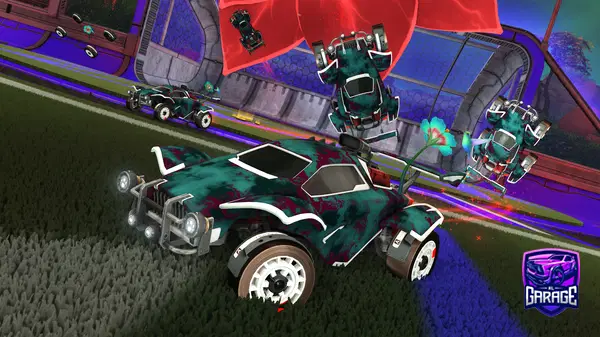 A Rocket League car design from -Venix-