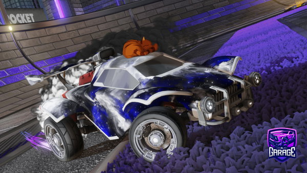 A Rocket League car design from Mickael095