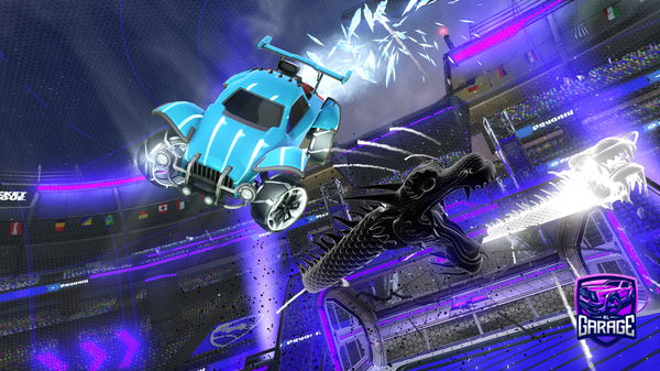 A Rocket League car design from Luzuli