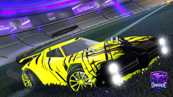 A Rocket League car design from DemoCanPro_09-YT