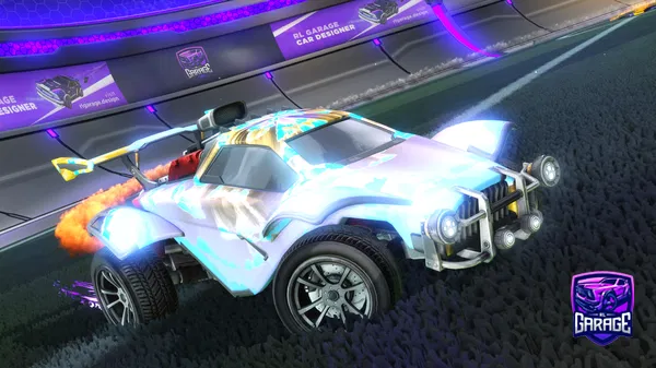 A Rocket League car design from G1oater