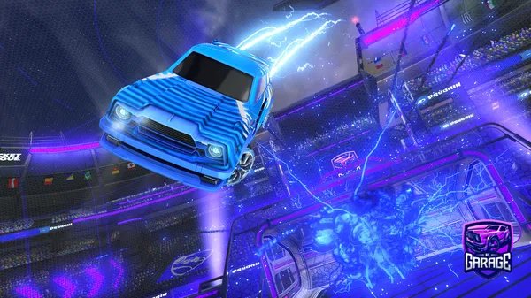 A Rocket League car design from buttface47