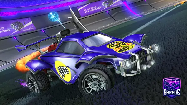 A Rocket League car design from Damiistarr