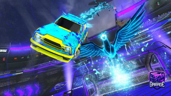 A Rocket League car design from Hoptimus30