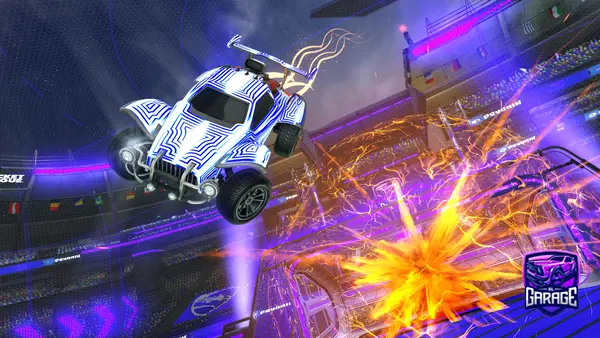 A Rocket League car design from El_Potas0