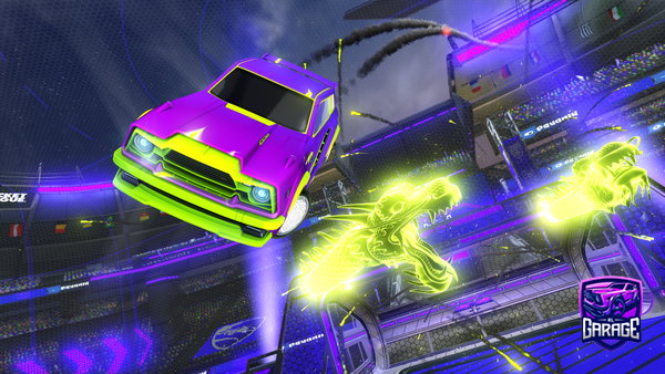 A Rocket League car design from Theobmw
